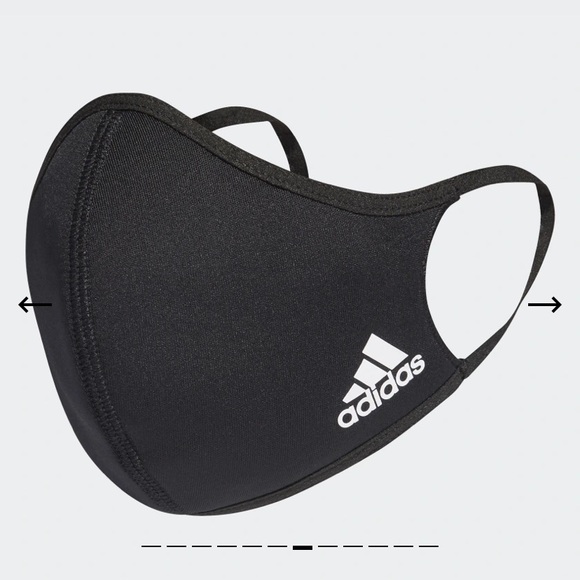 Black Adidas Face Masks - Picture 2 of 5